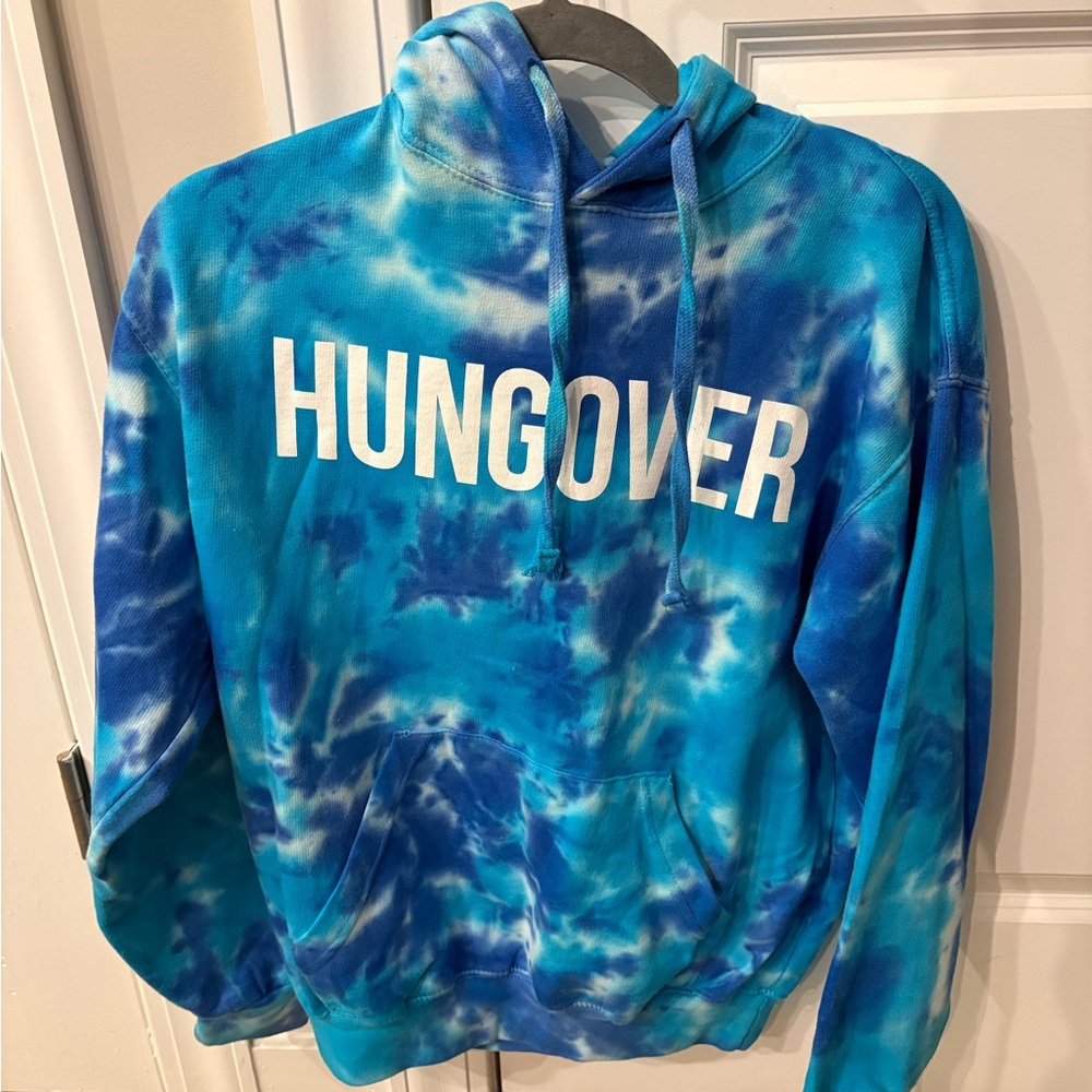 Barstool HUNGOVER tie-dye hoodie